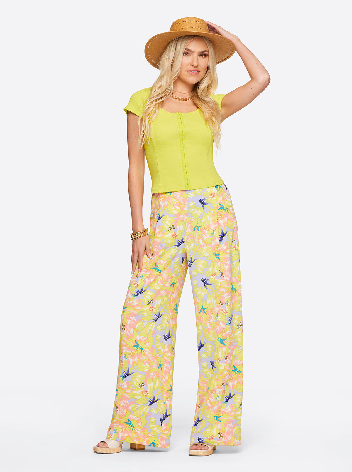 Jessica Simpson Women Min Top in Limeade