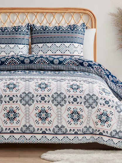 Jessica Simpson Home Boho Print Duvet Cover  Set