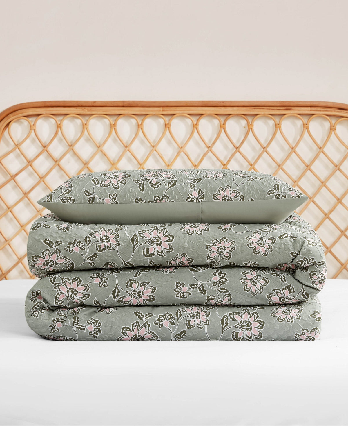 Jessica Simpson Home Botanical Embossed Comforter Set