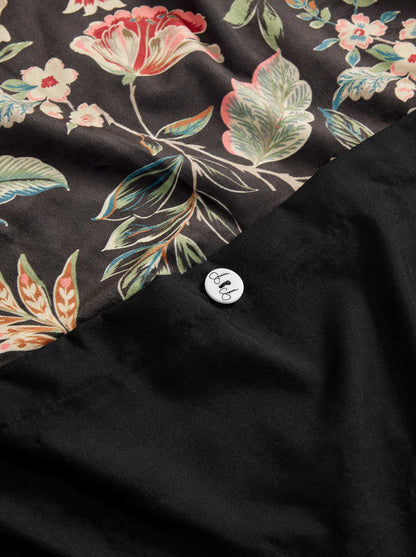 Jessica Simpson Home Botanical Embossed Print Duvet Cover Set