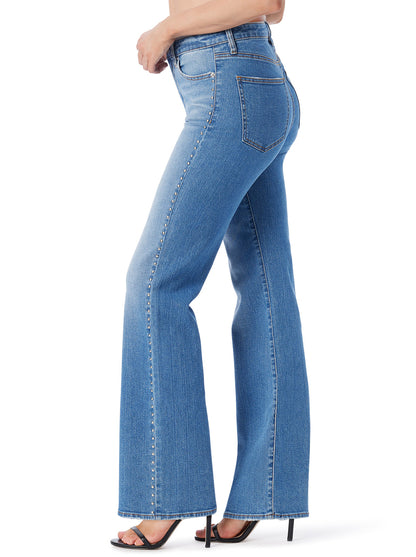 Jessica Simpson Women Rhythm Bootcut Jean in Runaway Studs