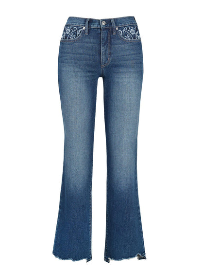 Jessica Simpson Women Rhythm Bootcut Jean in Foxy