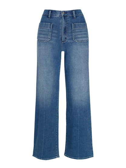 Jessica Simpson Women Starstruck Wide Leg Jean in Laguna