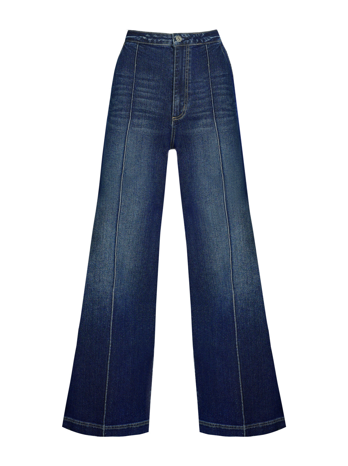 Jessica Simpson Women Spirit Super Wide Leg Jean in Soul Mate