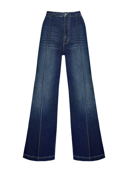 Jessica Simpson Women Spirit Super Wide Leg Jean in Soul Mate