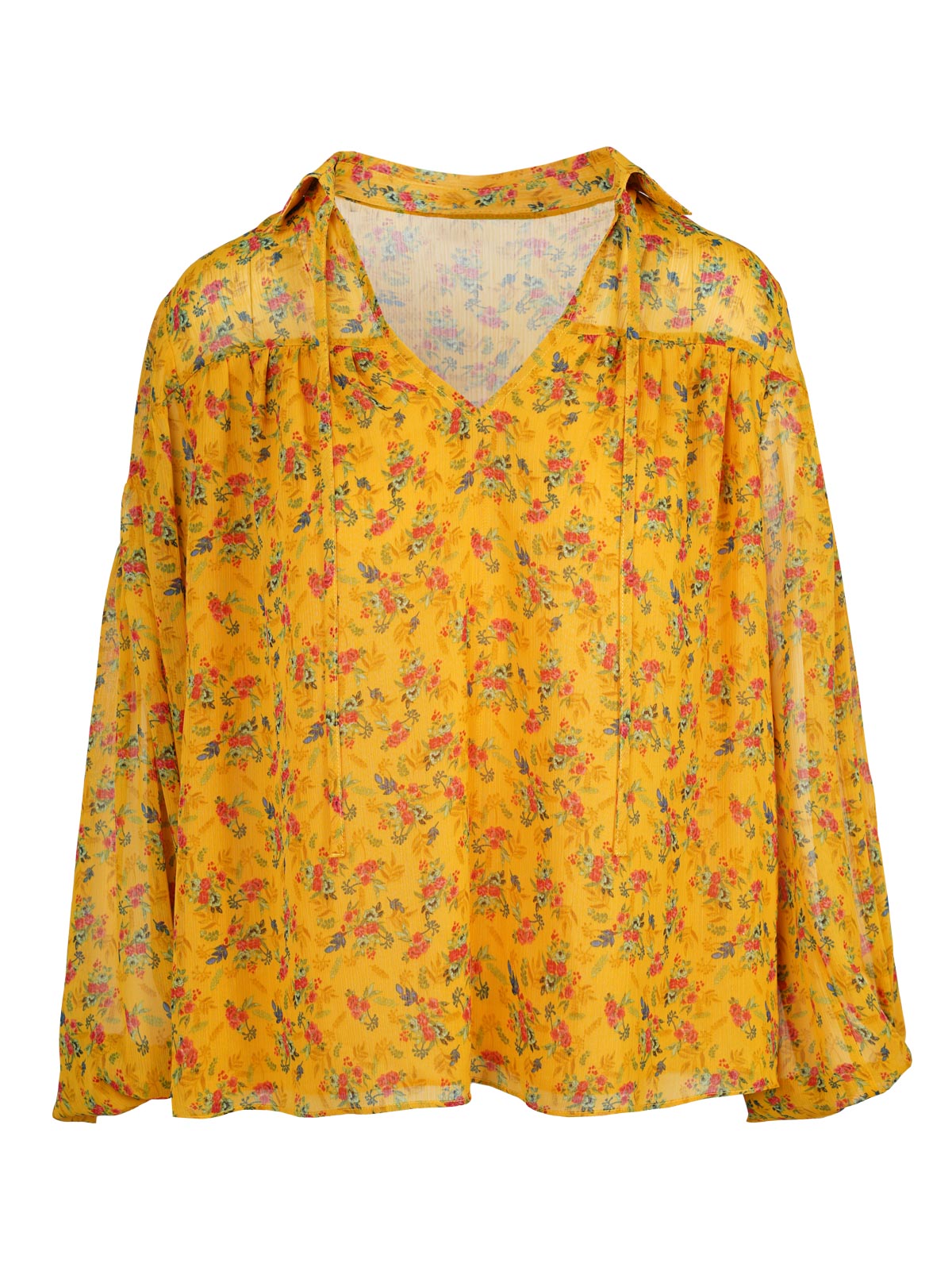 Jessica Simpson Women Doris Blouse in Festive Bunches