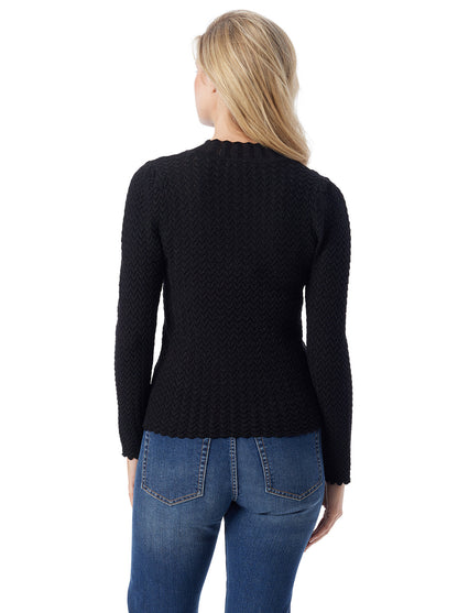 Jessica Simpson Women Camilla Sweater in Anthracite