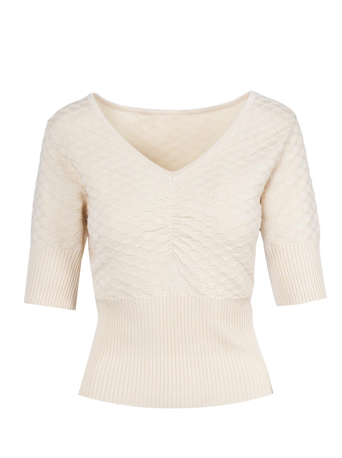 Jessica Simpson Women Imani Top in Parchment