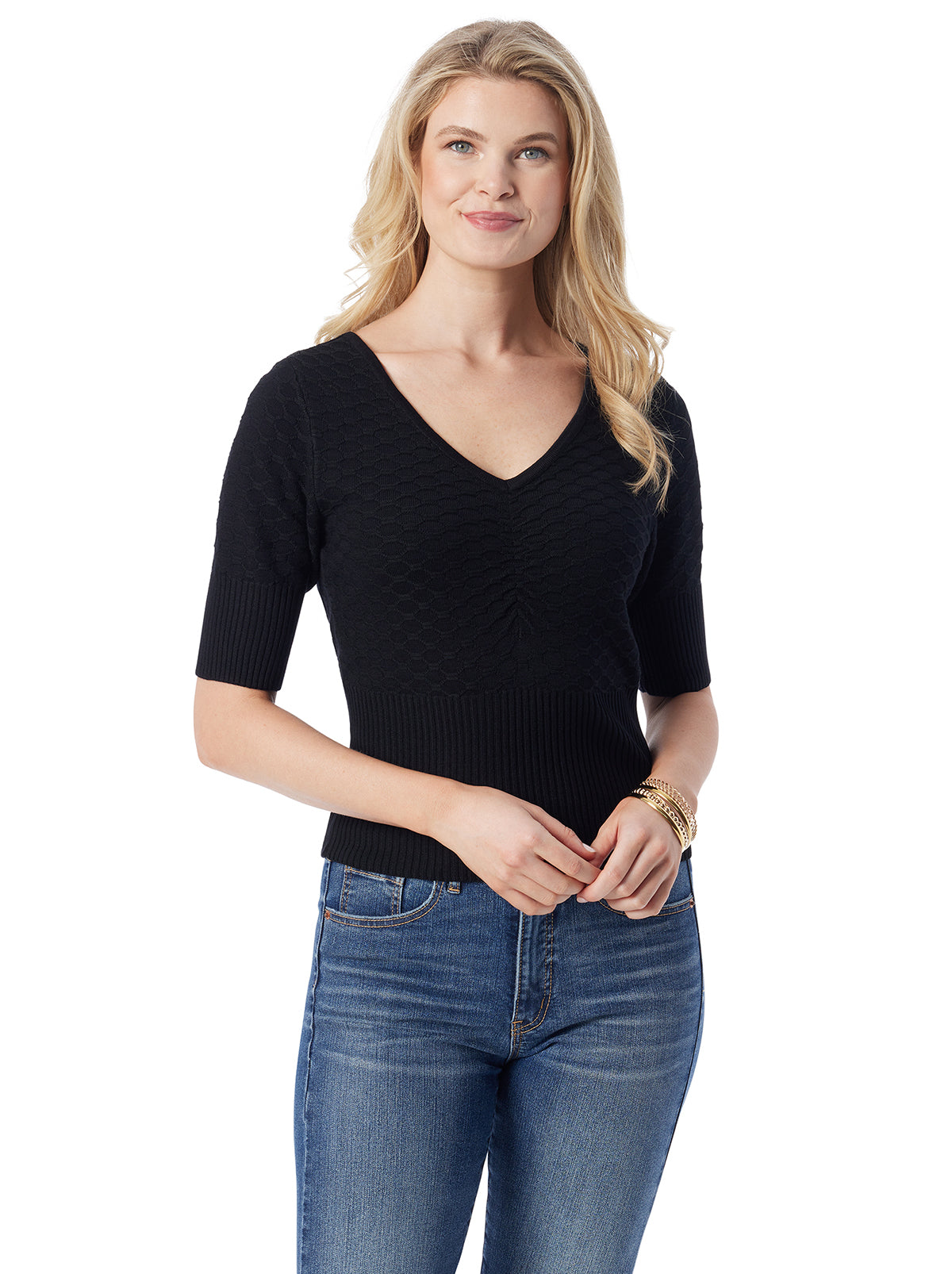 Jessica Simpson Women Imani Top in Anthracite
