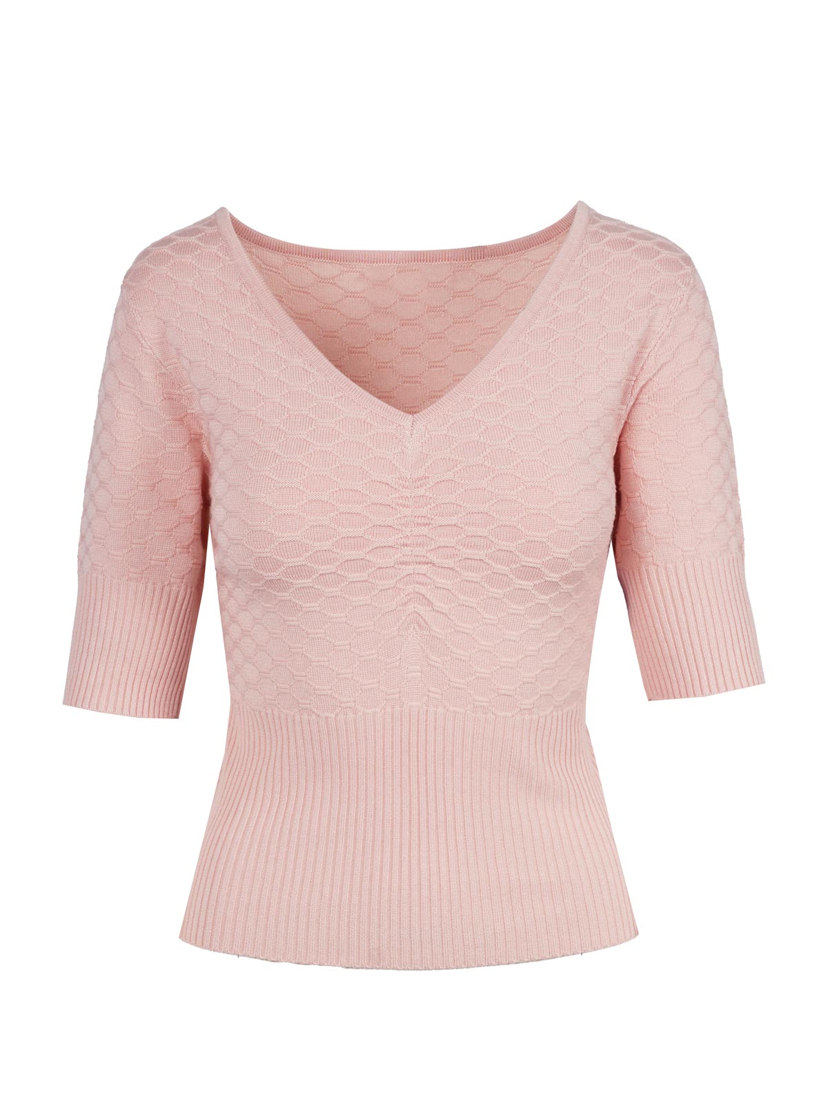 Jessica Simpson Women Imani Top in Silver Pink