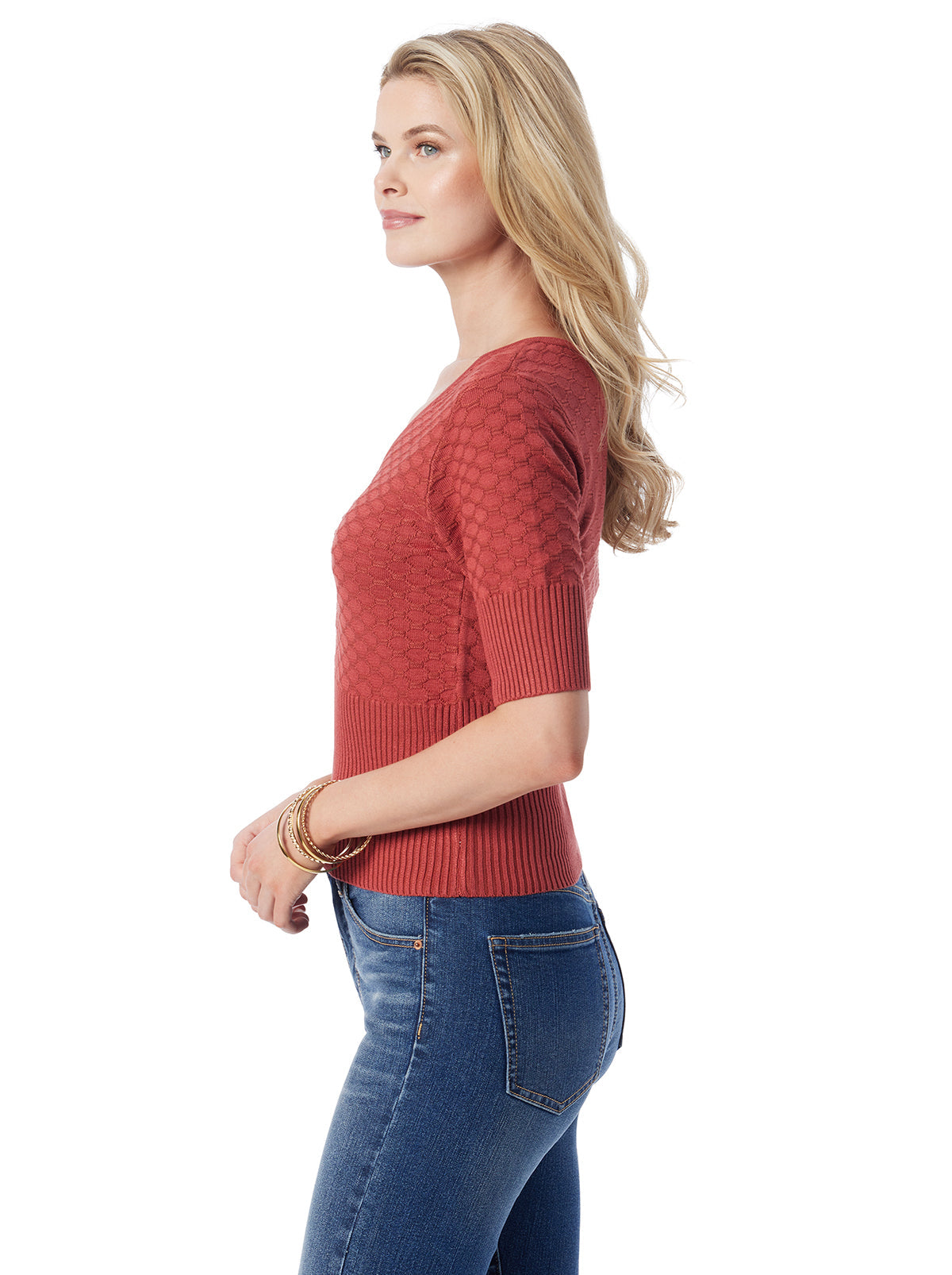Jessica Simpson Women Imani Top in Chili Oil