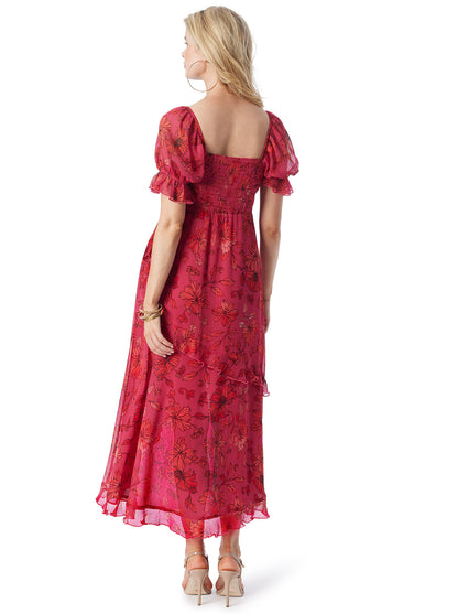 Jessica Simpson Women Monique Dress in Outlined Blossoms