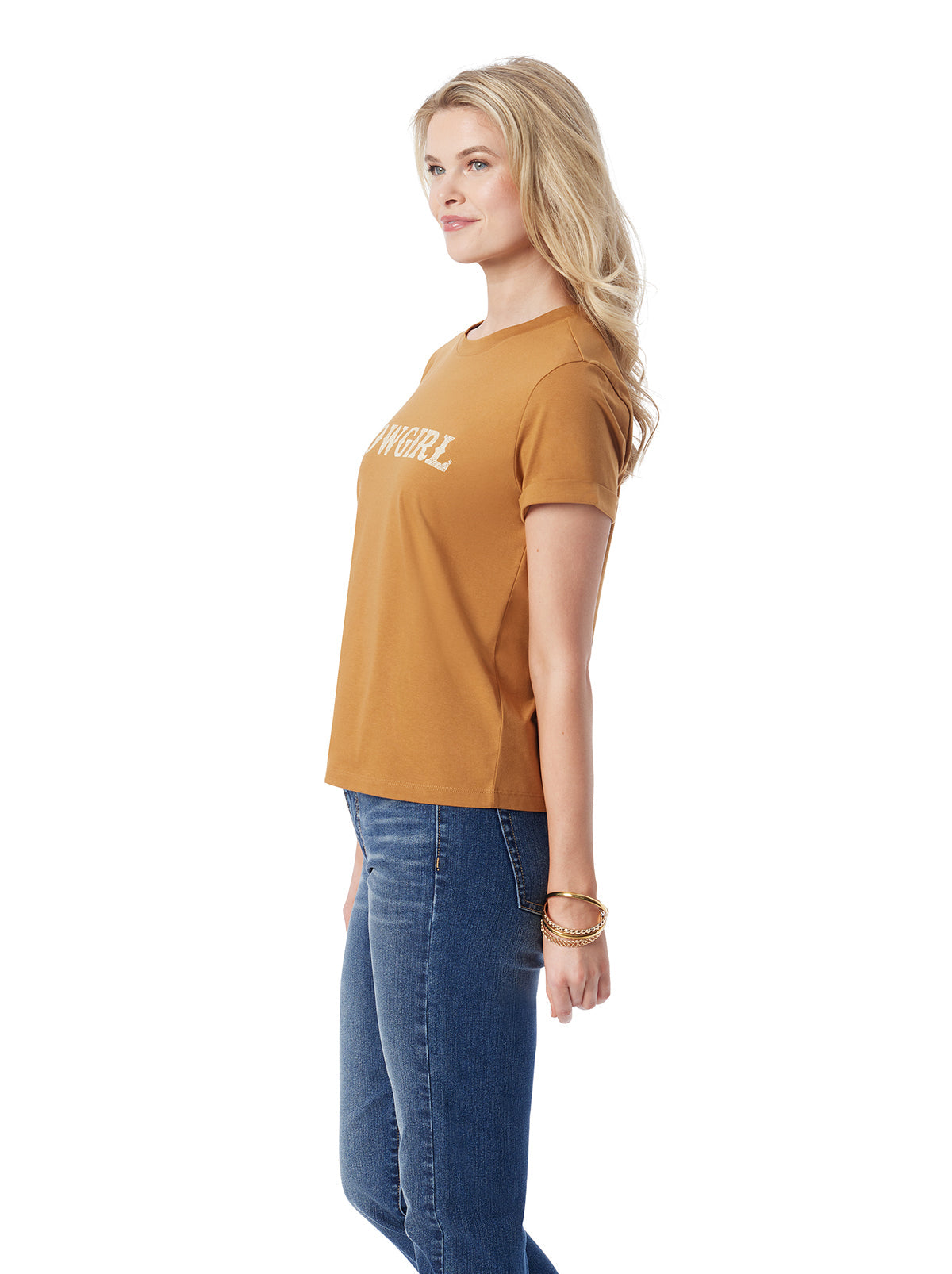 Jessica Simpson Women Ike Tee in Bone Brown