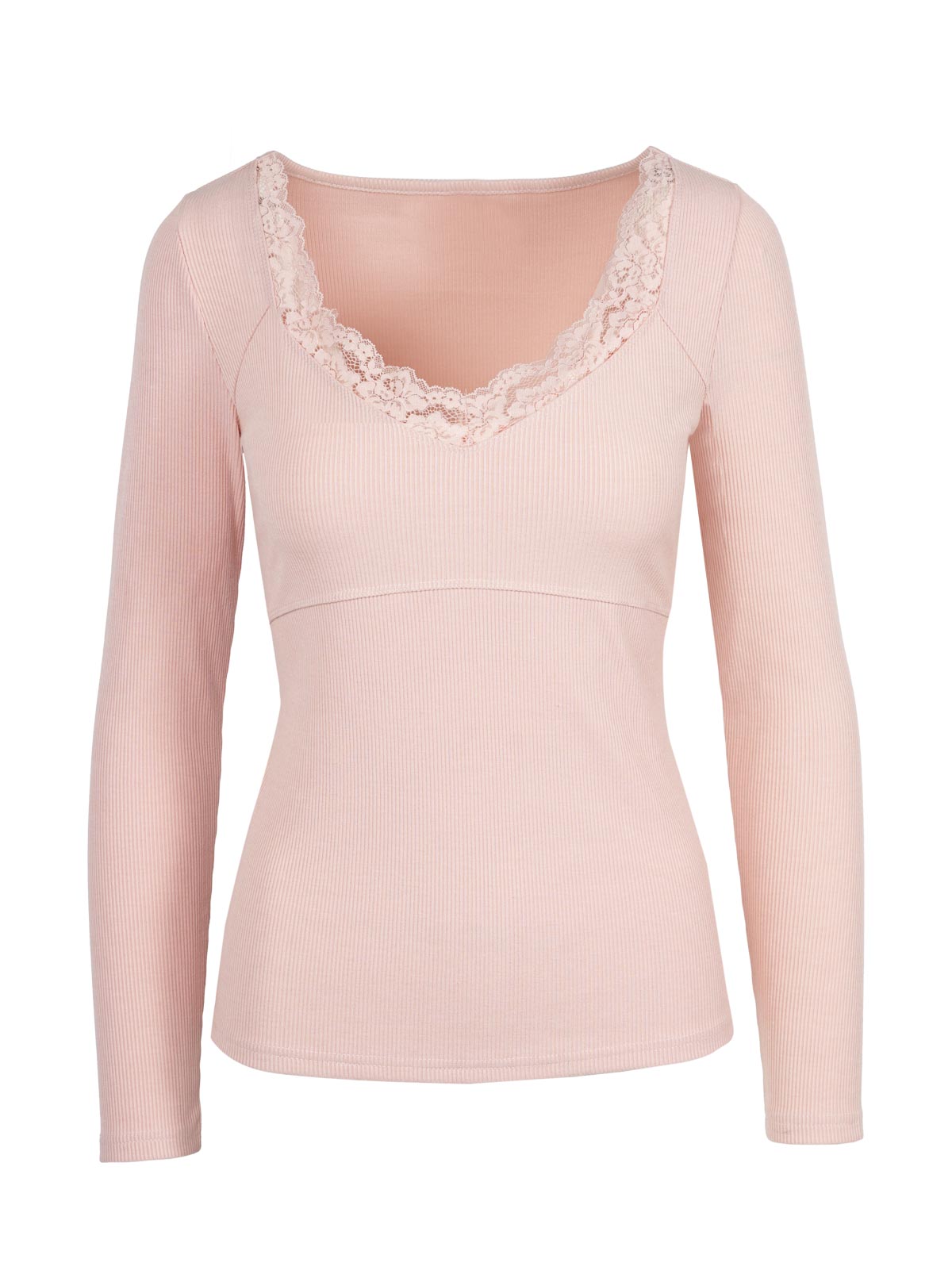 Jessica Simpson Women Abbey Sweatheart Top in Silver Pink