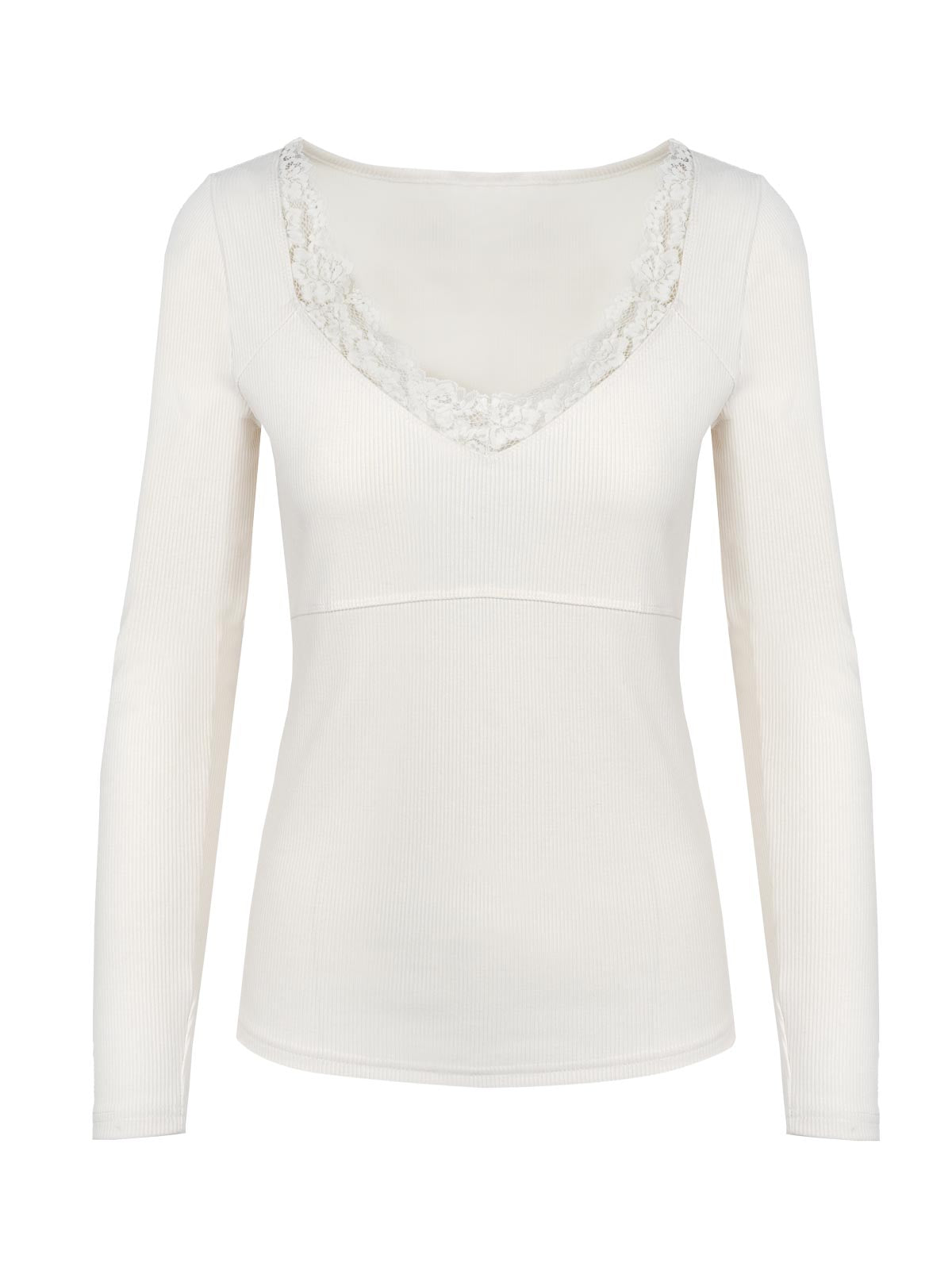 Jessica Simpson Women Abbey Sweatheart Top in Gardenia