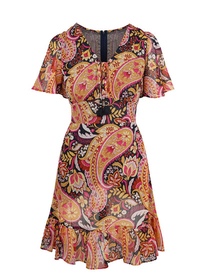 Jessica Simpson Women Lottie Dress in Paisley World