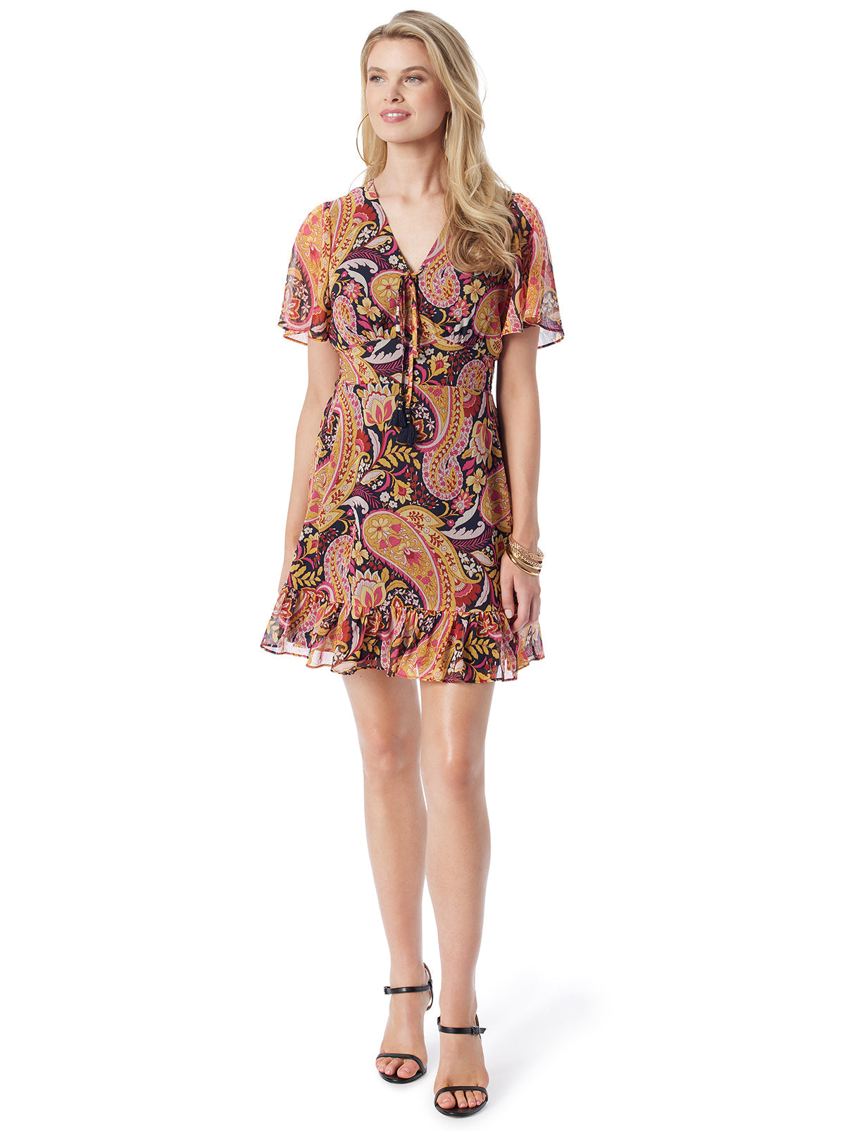 Jessica Simpson Women Lottie Dress in Paisley World