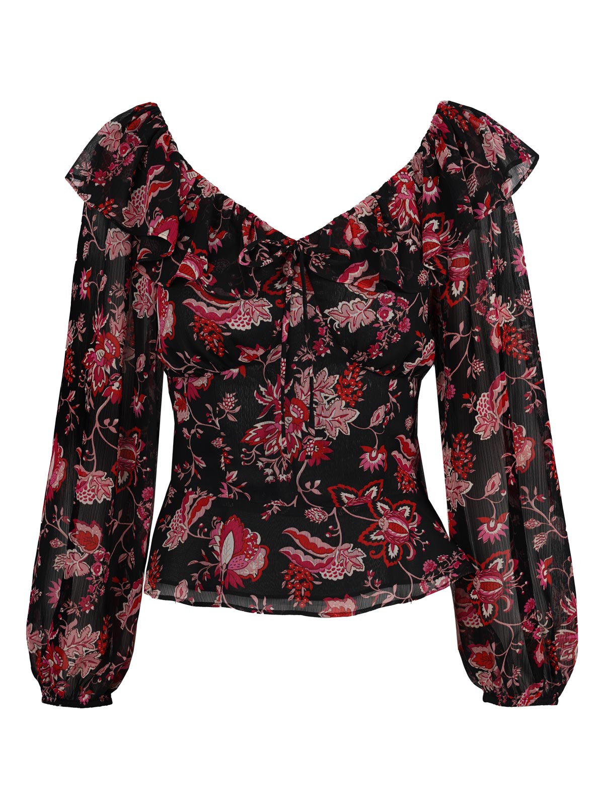 Jessica Simpson Women Aki Blouse in Willow Beauties