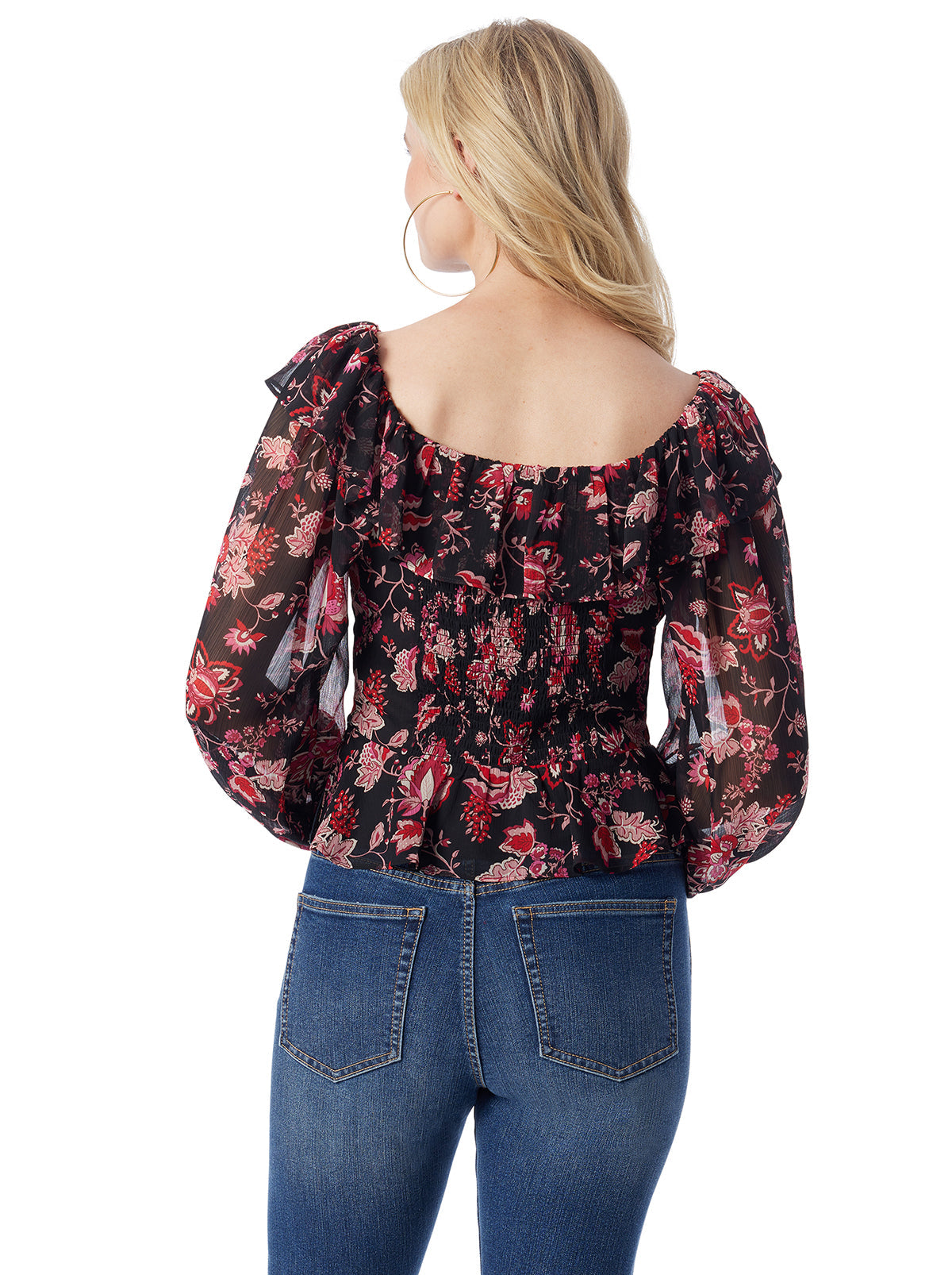 Jessica Simpson Women Aki Blouse in Willow Beauties