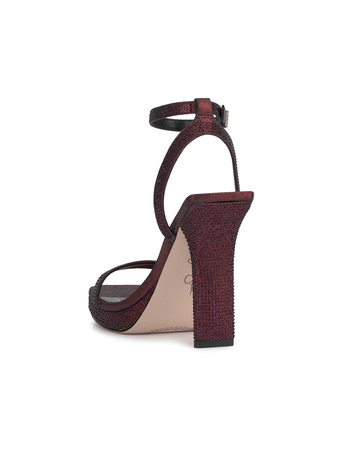 Jessica Simpson Women Adonia High Heel in Oxblood