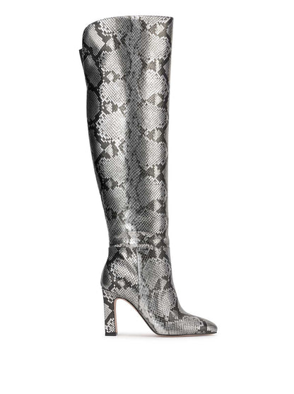 Jessica Simpson Women Mistia Over The Knee Boot in Chrome Snake