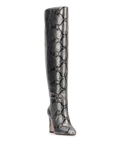 Jessica Simpson Women Mistia Over The Knee Boot in Chrome Snake