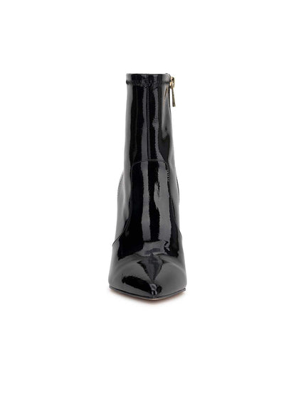 Jessica Simpson Women Narelle Pointed Toe Bootie in Black Patent