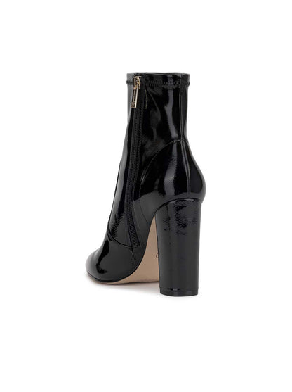 Jessica Simpson Women Narelle Pointed Toe Bootie in Black Patent