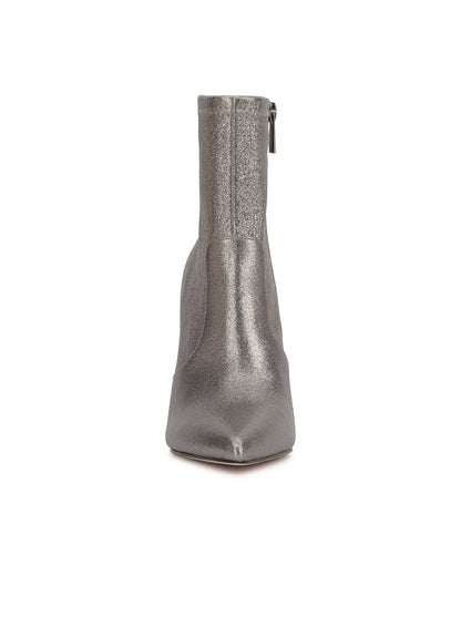 Jessica Simpson Women Narelle Pointed Toe Bootie in Pewter