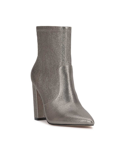 Jessica Simpson Women Narelle Pointed Toe Bootie in Pewter
