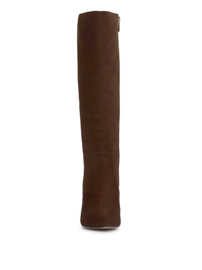 Jessica Simpson Women Skyeth Block Heel Boot in Walnut