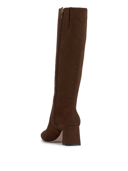 Jessica Simpson Women Skyeth Block Heel Boot in Walnut