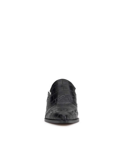 Jessica Simpson Women Zurina Heeled Mule in Black
