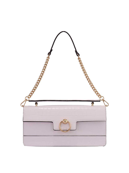 Jessica Simpson Accessories Brooke Clutch in French Latte