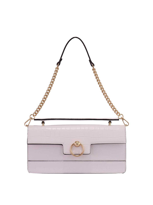 Jessica Simpson Accessories Brooke Clutch in French Latte