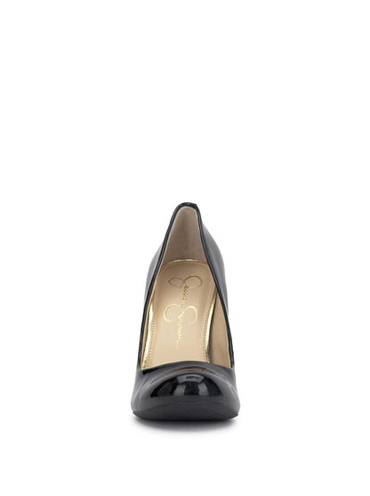 Jessica Simpson Women Calie Pump in Black Patent