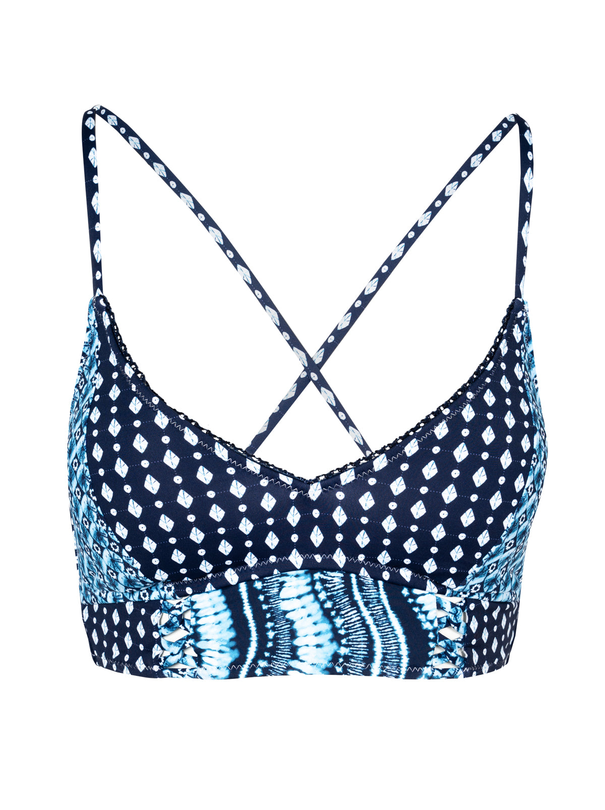 Jessica Simpson Women Cropped Cami in Shibori