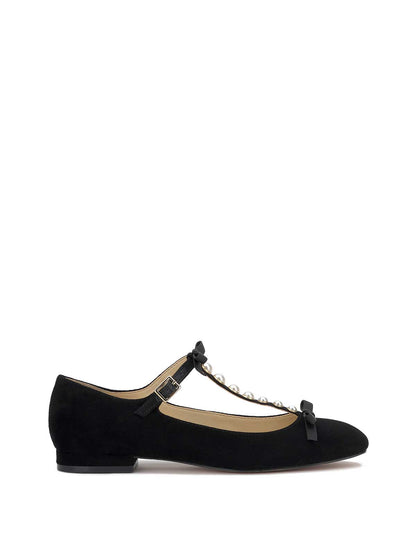 Jessica Simpson Women Jolliya Ballet Flat in Black