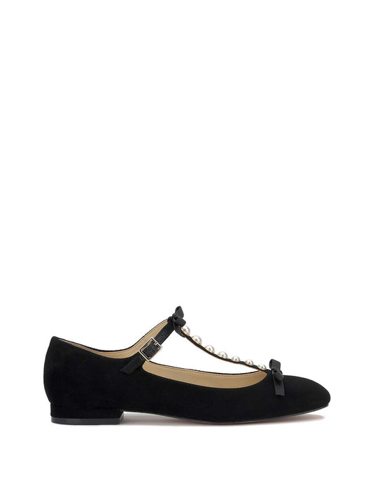 Jessica Simpson Women Jolliya Ballet Flat in Black