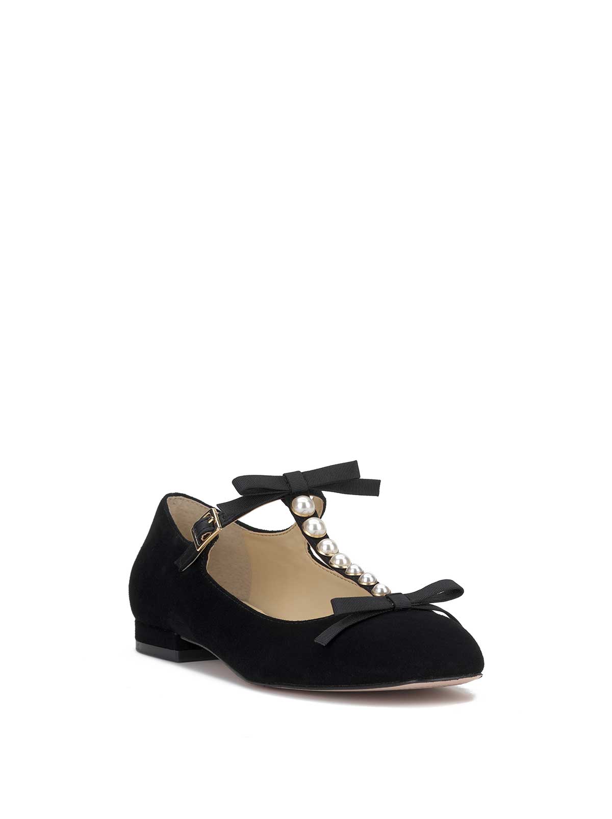 Jessica Simpson Women Jolliya Ballet Flat in Black