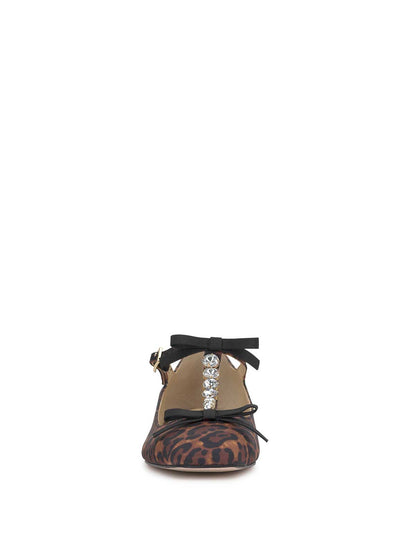 Jessica Simpson Women Jolliya Ballet Flat in Natural