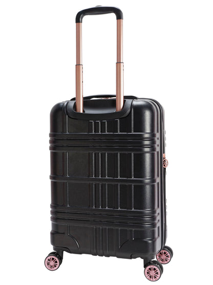 Jessica Simpson Home Jewel Plaid Luggage Collection in Black