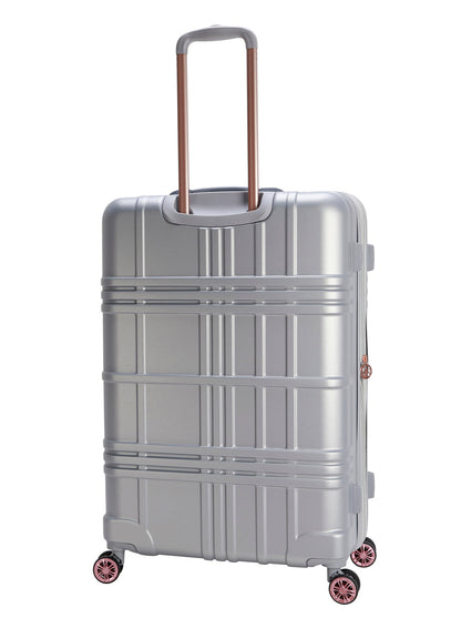 Jessica Simpson Home Jewel Plaid Luggage Collection in Silver