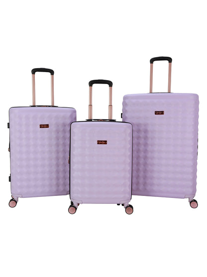 Jessica Simpson Home Vibrance Luggage Collection in Lavender Frost