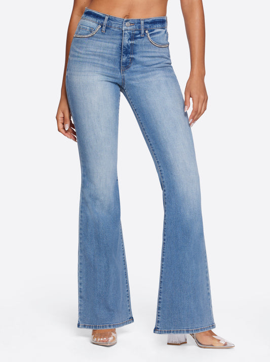 Jessica Simpson Women Charmed Flare in Countdown