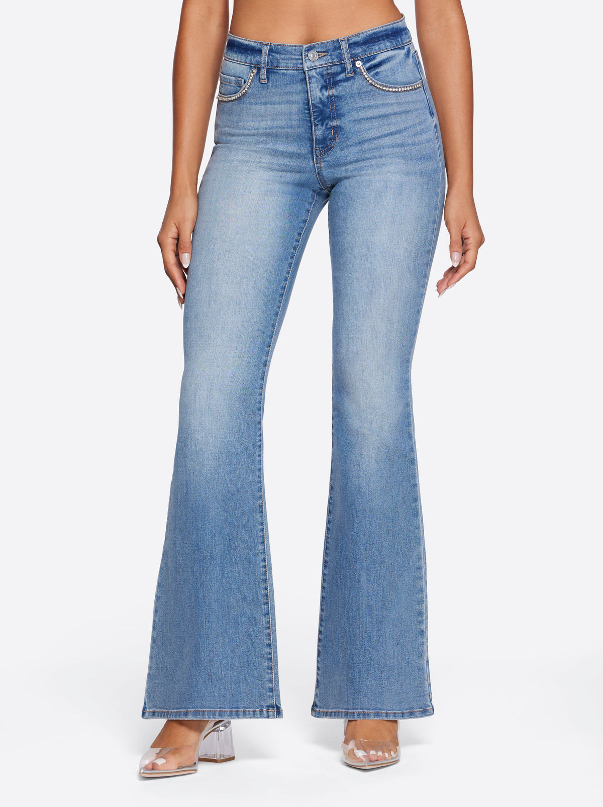 Jessica Simpson Women Charmed Flare in Countdown