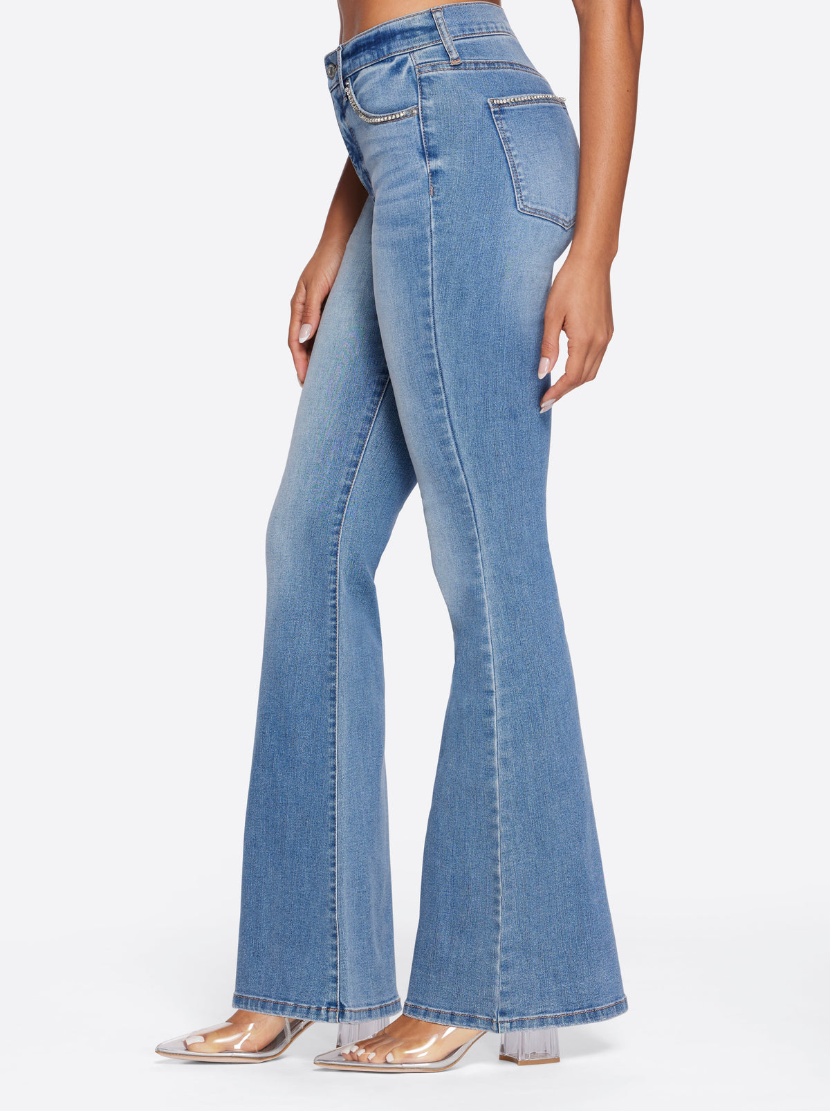 Jessica Simpson Women Charmed Flare in Countdown
