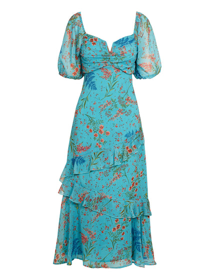 Jessica Simpson Women Aberash Dress in Baltic-Field Floral