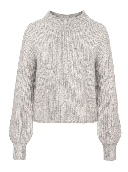 Jessica Simpson Women Portia Sweater in Heather Grey