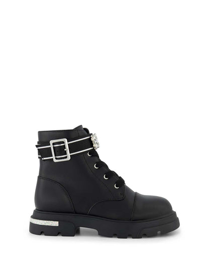 Jessica Simpson Women Little Girls' Rosa Brooch Boot in Black